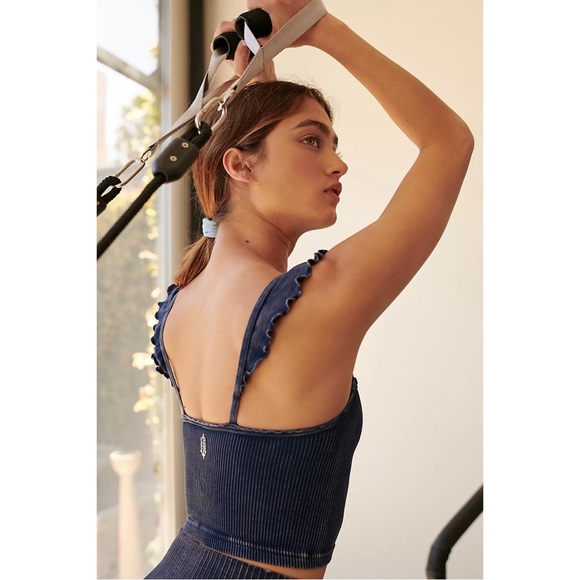 Happiness Runs Flirty Crop Tank - Picture 7 of 10